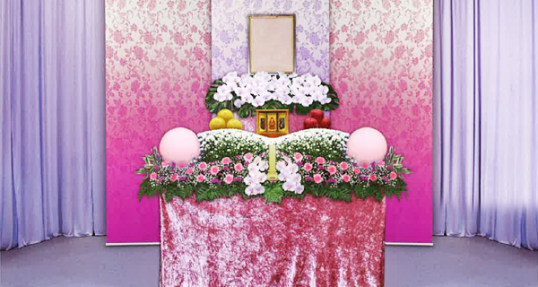 家族葬 和 生花祭壇１